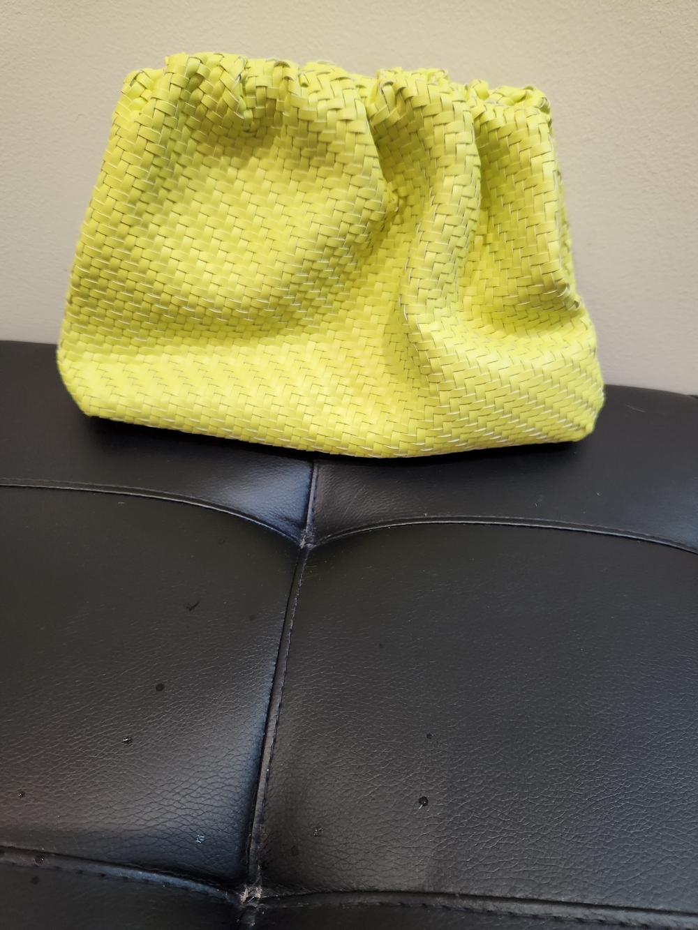 Anthropologie Chartruese Woven Clutch Bag - Women - Picture 2 of 4